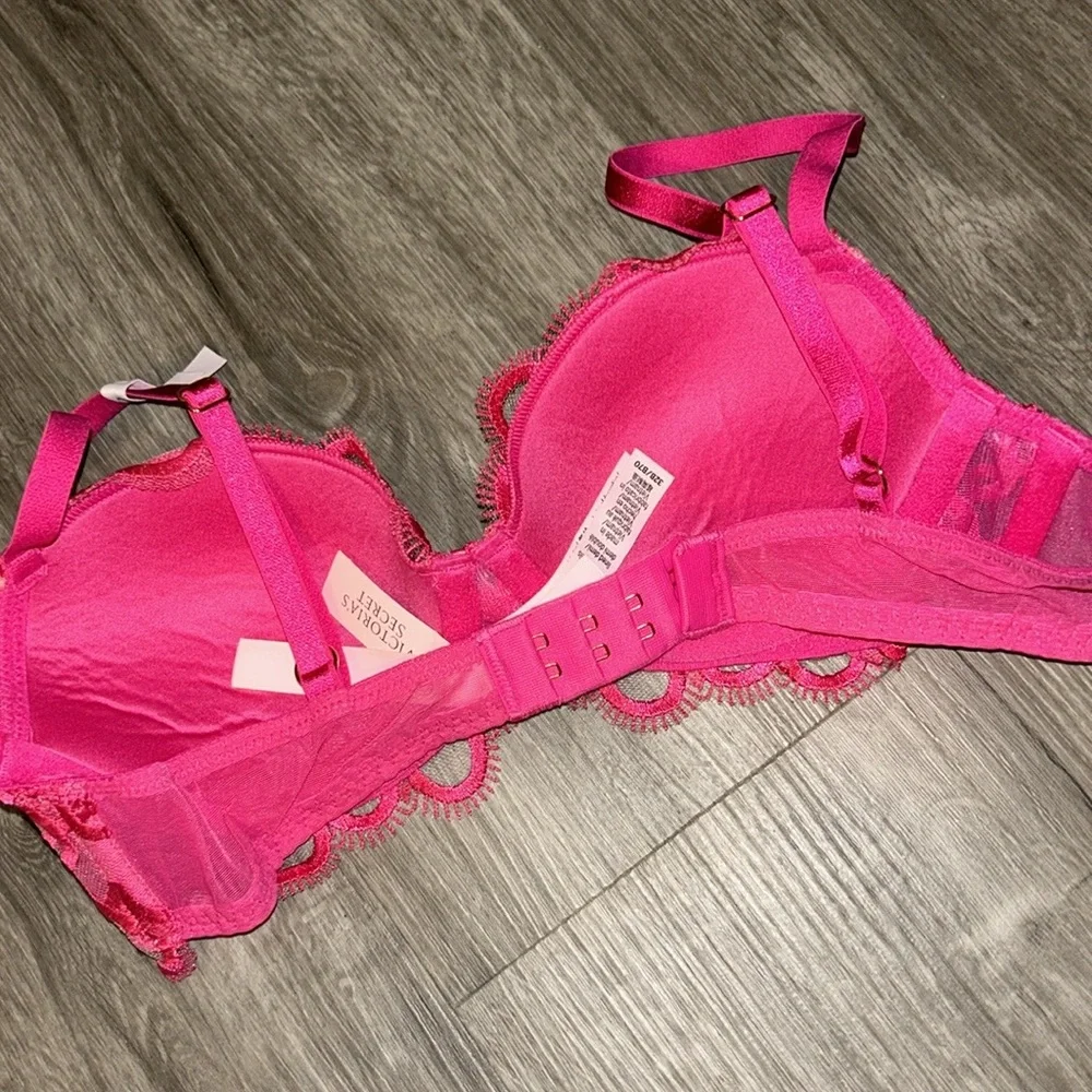 Victoria’s Secret DREAM ANGELS Twinkle Strap Lace Classic-Coverage Demi Bra